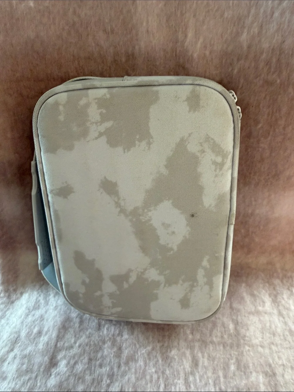 Jordan Gray Camo Toiletry Bag with Black Jumpman